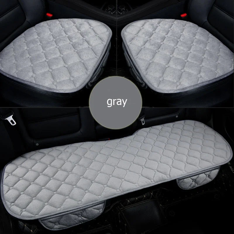 Car Front Rear Seat Cover Car Seat Covers Set Choose Car Seat Cushion Plush Seat Pad Pro detail view