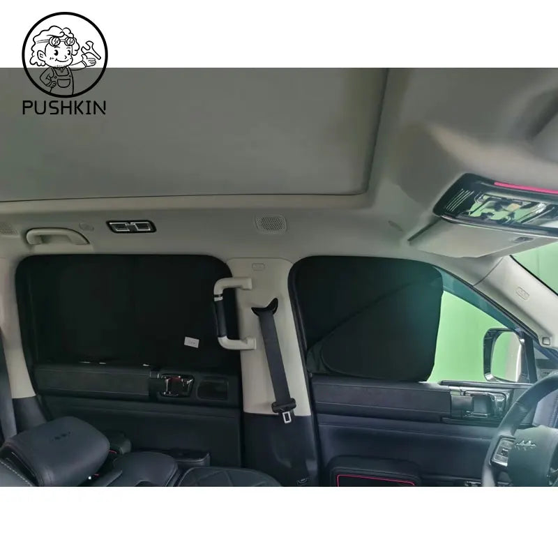 BYD Leopard 5 Denza B5 2025 2026 Car Sunshade | Side Window Privacy Curtains lifestyle view