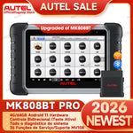 Autel MaxiCOM MK808BT Pro Automotive Car Diagnostic Tools OBD2 Scanner Code Reader All System Diagno