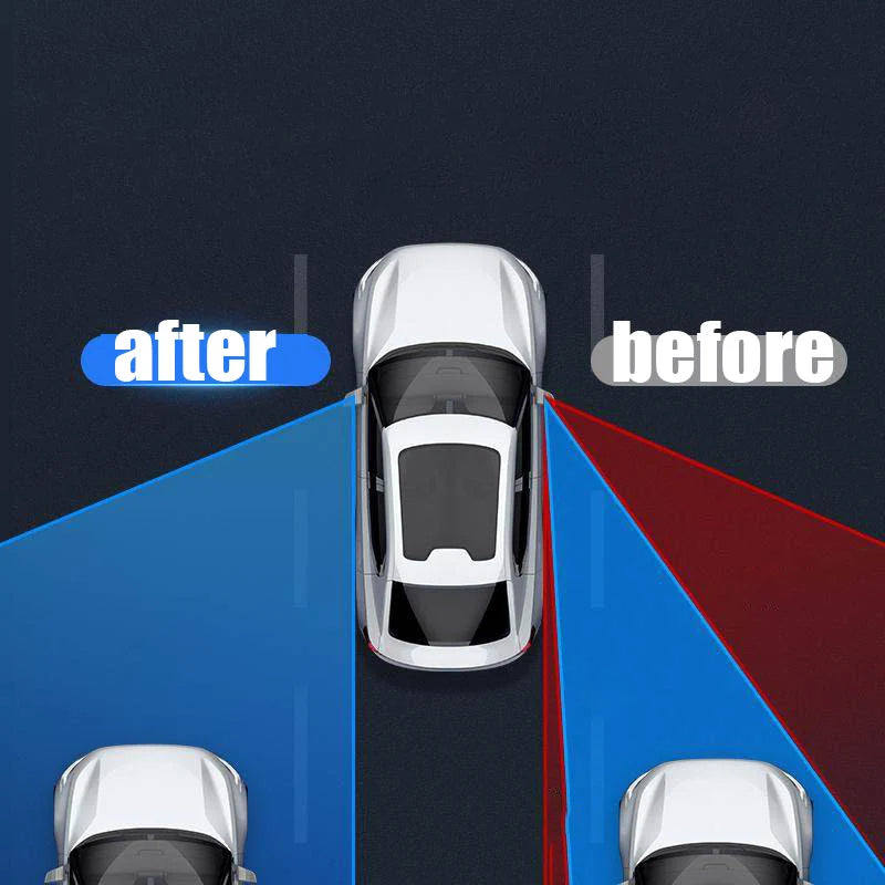 Car A-Pillar Blind Spot Mirror Interior Wide Angle Auxiliary Accessories Rear View Mi lifestyle view