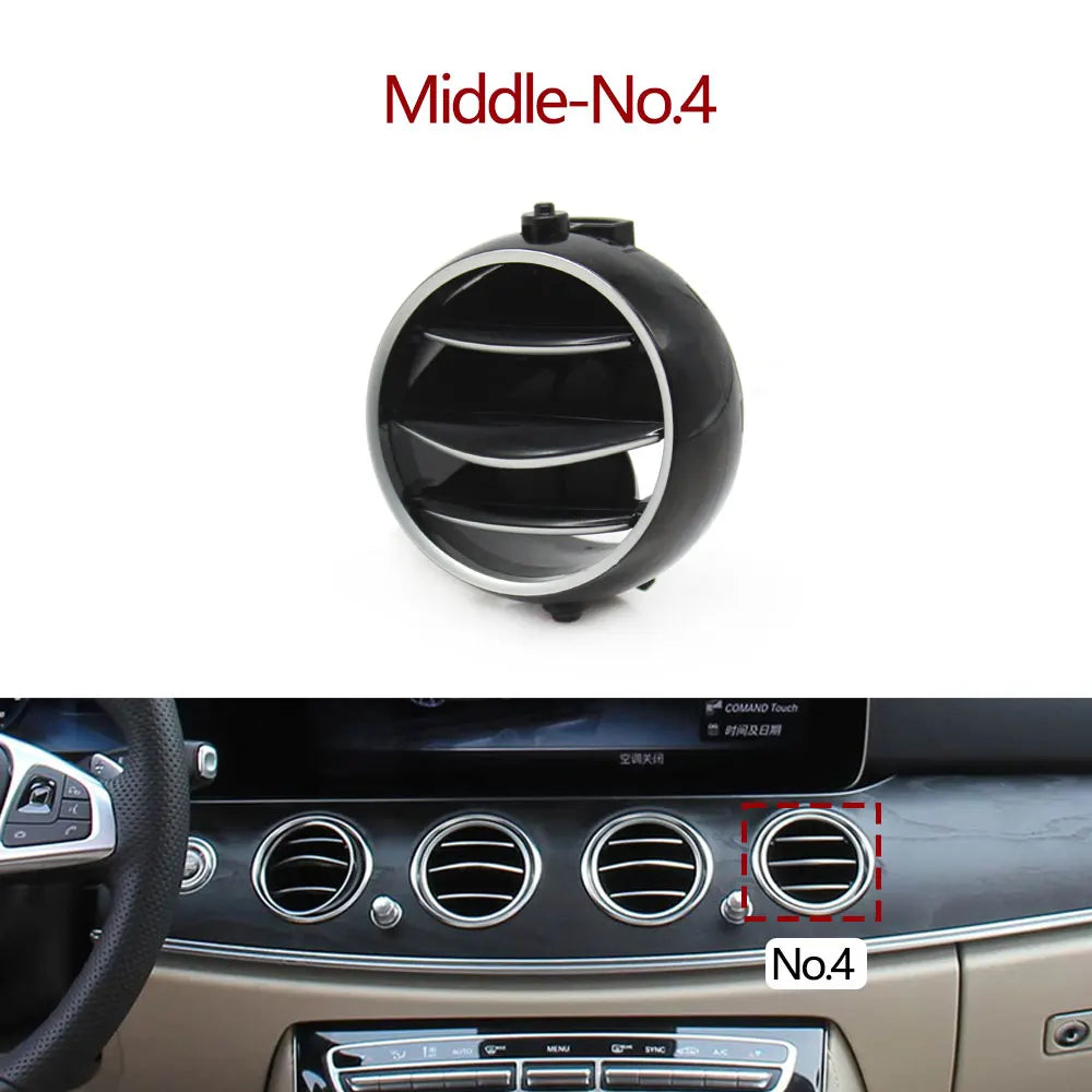 90%New Car Front Dashboard Air Conditioner AC Vent Grille Outlet Cover Panel For Benz E Class W213 2016-2023 E200 E230 E300 E350