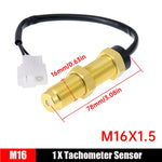 85mm 6 in 1 GPS Speedometer and Tachometer | Digital Gauge with Oil Pressure, Water Te close-up view