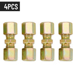 4/10pcs Brake Line Connector 4.75mm | No-Flare Repair Unions for Steel Brake Lines detail view