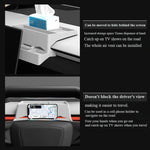 For Tesla Cybertruck 2024 2026 Central Control Screen Rear Storage Tray Dashboard Storag detail view