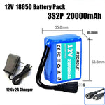 12V 18650 Lithium Battery Pack with BMS and Charger alternate view