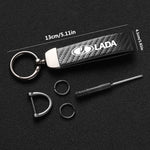 Car Keychain For Lada Vesta Niva Samara Kalina Largus Priora Xray Granta Cross detail view
