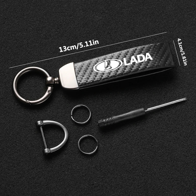 Car Keychain For Lada Vesta Niva Samara Kalina Largus Priora Xray Granta Cross detail view