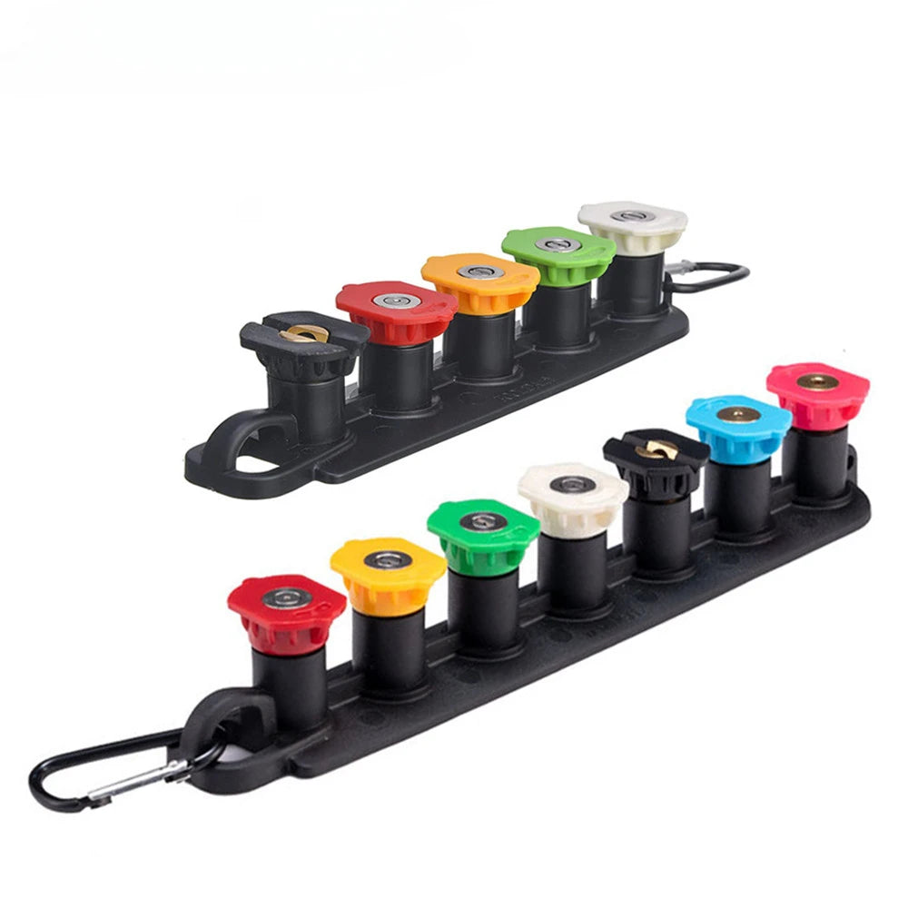 High-Pressure Car Wash Gun Kit | 5/7 Nozzles with Holder, 4000PSI