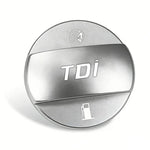 Alloy Car Fuel Cap Oil Box Lid Petrol Tank Covers For Volkswagen VW TDI Golf 7 Arte additional angle