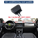 Car Front Rear Air Conditioning Outlet AC Vent Tab Clip For Skoda Kodiaq Karoq 56G819701 56G819702 56G820951 56G820952