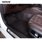 AOOALE Custom Car Floor Mats For DS3 Auto Carpets Foot Coche Accessorie