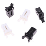10pcs Trash Can Plastic Lock Self-Locking Switch Replacement Catch Compatible Touch Li close-up view