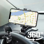 Car Phone Holder Dashboard Clip Mount for iPhone Samsung Xiaomi alternate view