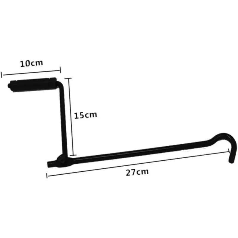 Sturdy Folding Scissor Jack Rocker Handle Auto Parts Universal Lifting Tool 10X21CM for Car Jack and
