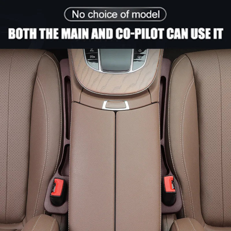 PU Car Seat Gap Leak Proof Sealing Strip, Seam Storage Box, For Audi A1 A2 A3 A4 A5 additional angle