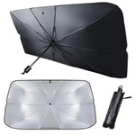 Car Sunshade Umbrella Front Windshield Silver Glue Sunshade Umbrella Uv Resistant Fol alternate view