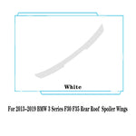 For 2013-2019 BMW 3 Series F30 F35 F80 320i 325i 330i Rear Window Roof Spoiler Wings Black Carbon Tuning Car Styling Accessories