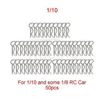 RC Car Body Shell R Clips 20/50 Pcs alternate view