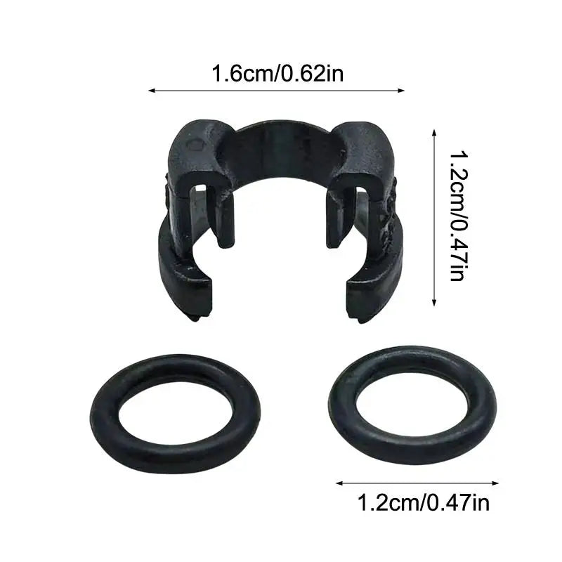 1 Set A/C Condensor Hard Line Lock Clamp Clip For Camry Corolla RAV4 88718-1E150 Air Conditioning Duct Buckle
