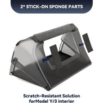 Center Console Screen Under Storage Box | For Tesla Model YL/3/Y Juniper 2019-2026 lifestyle view