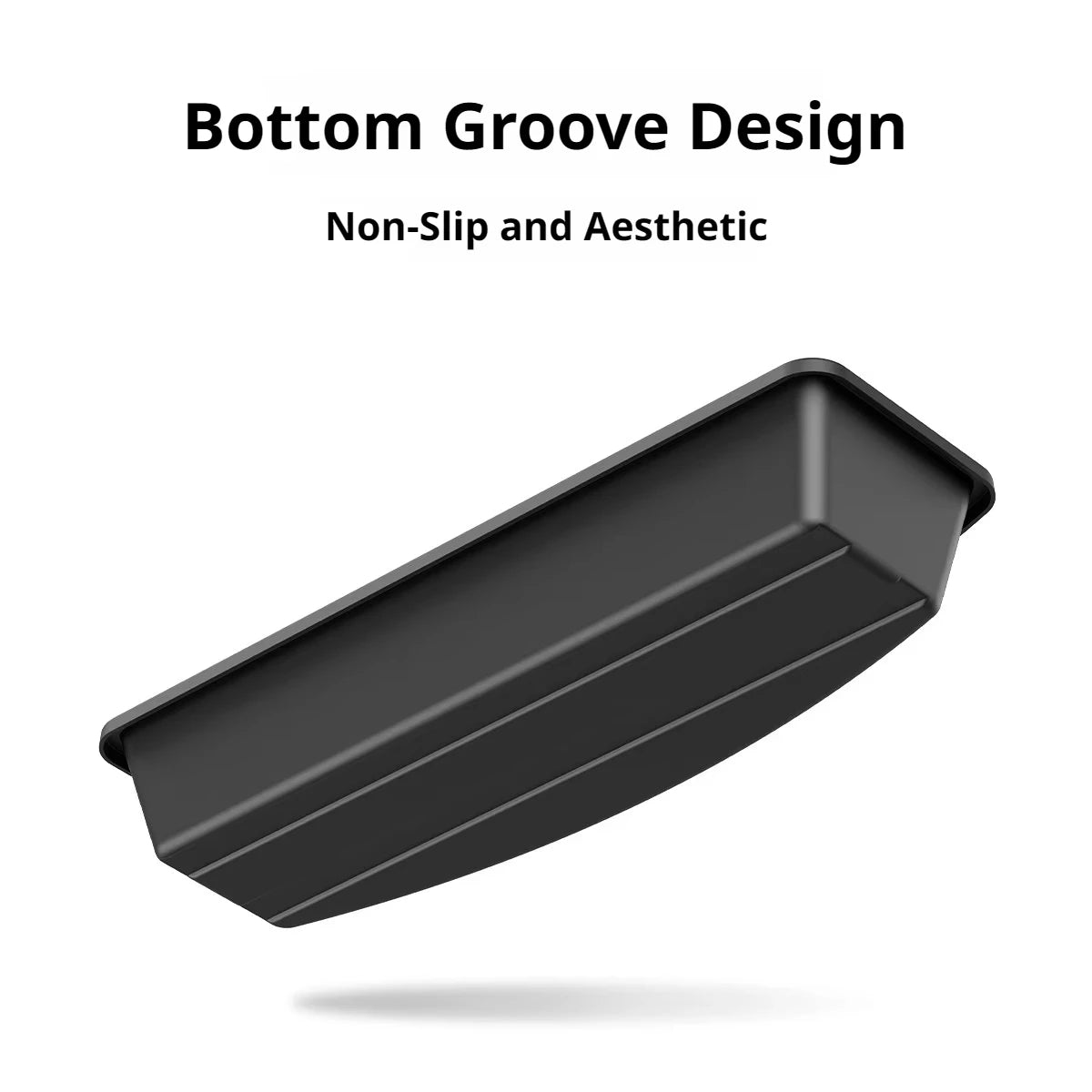 Car Under Seat Storage Box ABS Drawer Organizer Anti-Slip Universal Auto Front Seat T lifestyle view