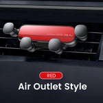 Gravity Car Phone Holder Air Vent Mount Cell Phone Holder in Car Mobile Support For iP close-up view
