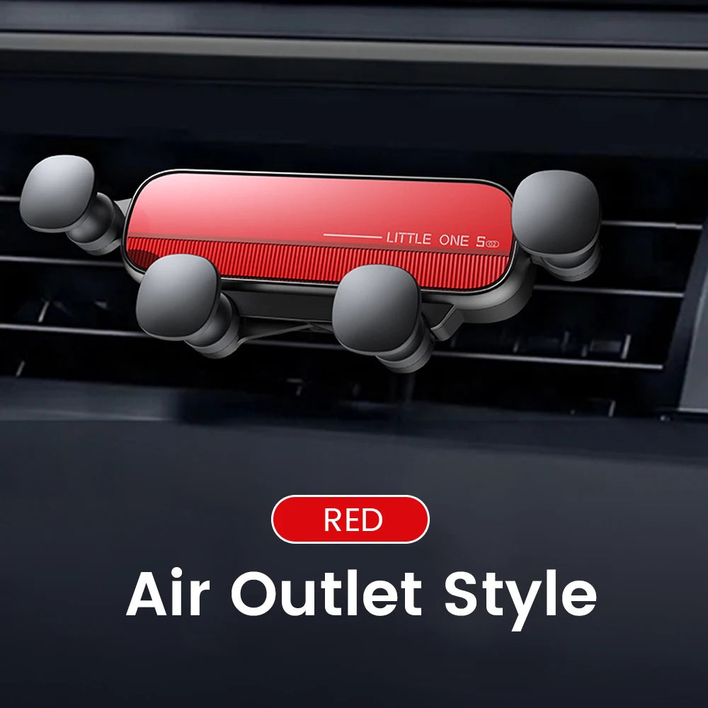 Gravity Car Phone Holder Air Vent Mount Cell Phone Holder in Car Mobile Support For iP close-up view