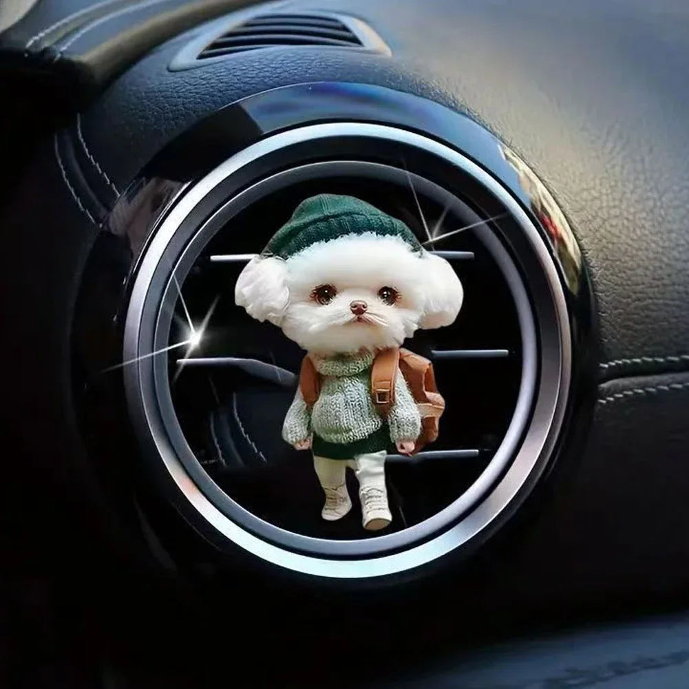 Cat Car Air Outlet Perfume Clips Air Outlet Aroma Diffuser Ventilation Clip Car Interior Decoration Car Air Freshener Diffuser