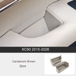 For Volvo XC90 Door Armrest Storage Box Silicone Pad Handle Box Pad 2015-2026 Car Deco close-up view
