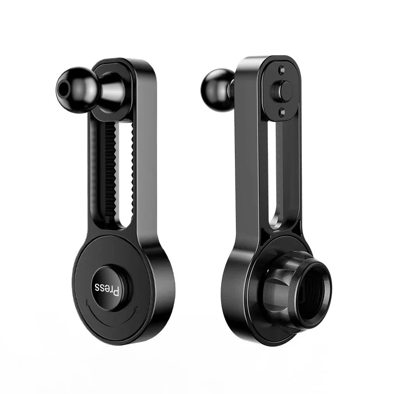 Car Phone Holder Stand | 360° Rotation Adjustable Interior Bracket with Extension Rod alternate view