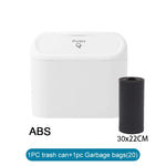 Car Trash Can (with Lid) Contains 60 (300) Garbage Bags, Small Car Trash Can, Leak-pr alternate view