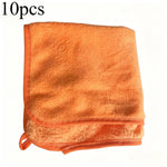 1/2/3/6/10pcs 30X60cm Microfiber Car Cleaning Towels Soft Quick Drying for Windows Mirro detail view