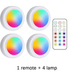 RGB LED Under Cabinet Lights Wireless Battery Remote Control alternate view