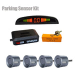 Car LED Parking Sensor Kit with 4 Radar Accurate Digital Display of Obstacle Distance lifestyle view