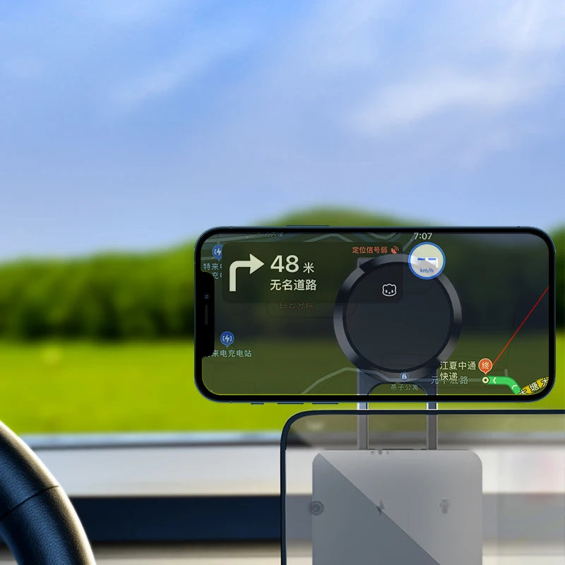 720° Rotation Magnetic Car Phone Holder | Extendable Magnet Cellphone Bracket additional angle