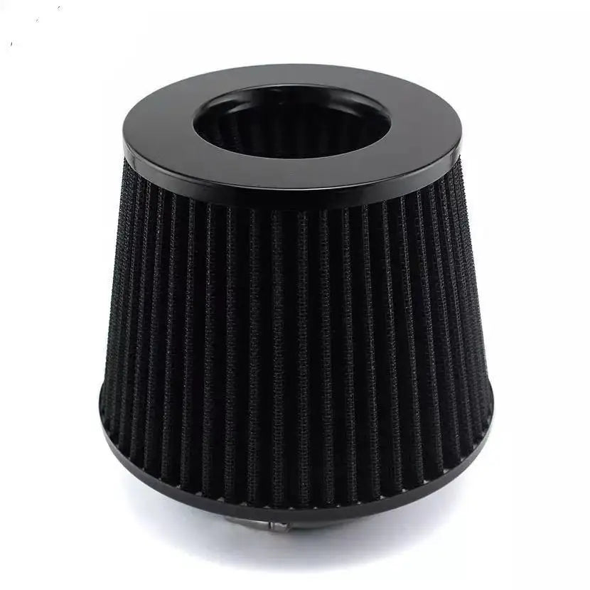76MM 3 Inch High Flow Cold Air Intake Filter | Universal Induction Kit for Vehicles additional angle