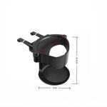 Universal Car Cup Holder | Air Vent Mount Drink Tray and Ashtray additional angle