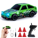 1/64 Drift RC Car with LED Lights 2.4G Remote Control additional angle