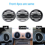 Car Front Dashboard Air Conditioner AC Vent Grille Outlet Panel For Porsche Boxster Cayman 987 2006 2007 2008 2009 2010-2012