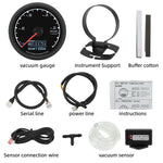 7-Color Backlight Display Gauge Set | Boost Water Temp Oil Pressure Tachometer lifestyle view
