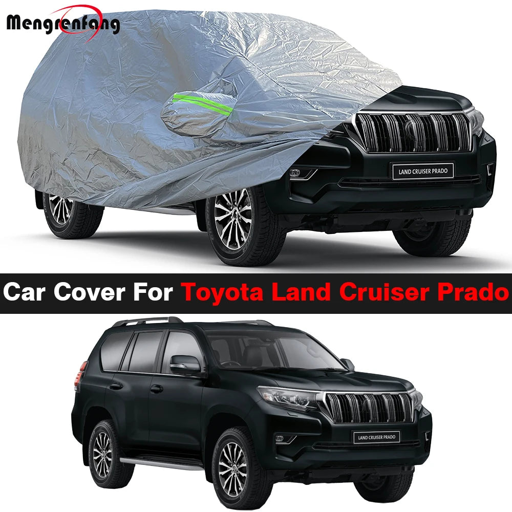Outdoor Car Cover for Toyota Land Cruiser Prado 2002-2025 | SUV Sun UV Rain Snow Wind Protection Dus