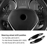 For Alfa Romeo Giulietta MiTo 2011-2019/Fiat 500L 2013-2017 Car Steering Wheel Shift Paddle DSG Extension Shifter Gear Stickers