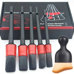 6pcs Detailing Brush Set Car Brushes Car Detailing Brush For Car Cleaning Detailing Brus detail view