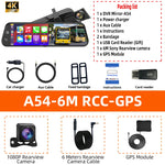 4K HD Car DVR Touch Screen | Dash Cam with Carplay & Android Auto detail view
