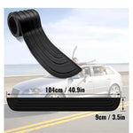 Universal Rear Bumper Guard PVC Rubber Protector Strip Car Trunk Door Sill Plate Protect detail view