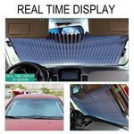 Retractable Car Sunshades | UV Protective Windshield Curtains for Front/Rear Windows detail view