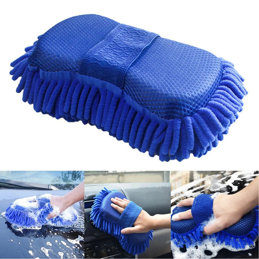 Microfiber Car Wash Gloves detail view