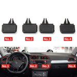 Car Front Air Conditioning AC Vent Grille Clip Slider For Volkswagen Tiguan 2017-2021