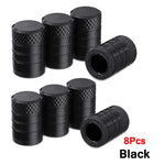 Aluminum Tire Valve Caps 4/8/12 Pack | Corrosion Resistant Universal Stem Covers for lifestyle view