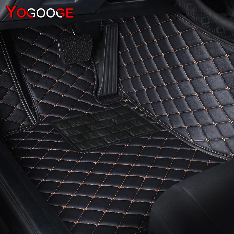 YOGOOGE Custom Car Floor Mats For Mercedes Benz ML W164 W166 Auto Carpets Foot Coche Accessorie